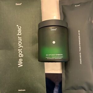 Seed DS-01 Daily Synbiotic Supplement- 2 refills